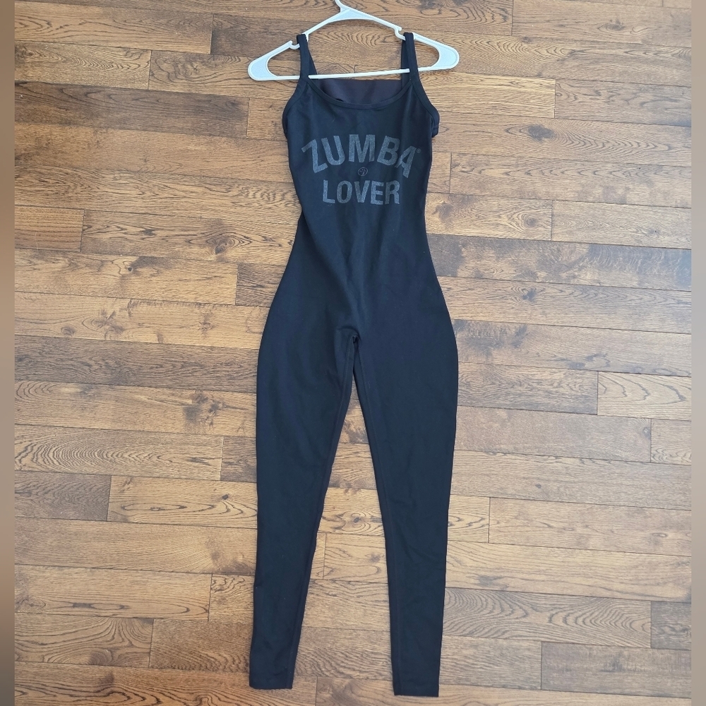 Zumba Fitness Black 'Zumba Lover' One-Piece Jumpsuit Size XS
